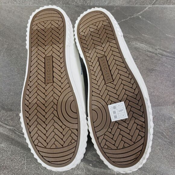 Skechers Sneakers Womens 9.5 m White Lace Up Street Trax Hi Washable Shoes - Picture 7 of 13